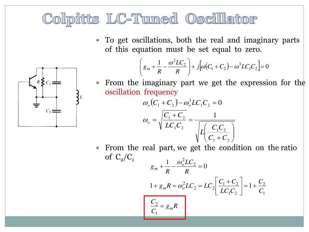 PPT OSCILLATORS PowerPoint Presentation ID2479328