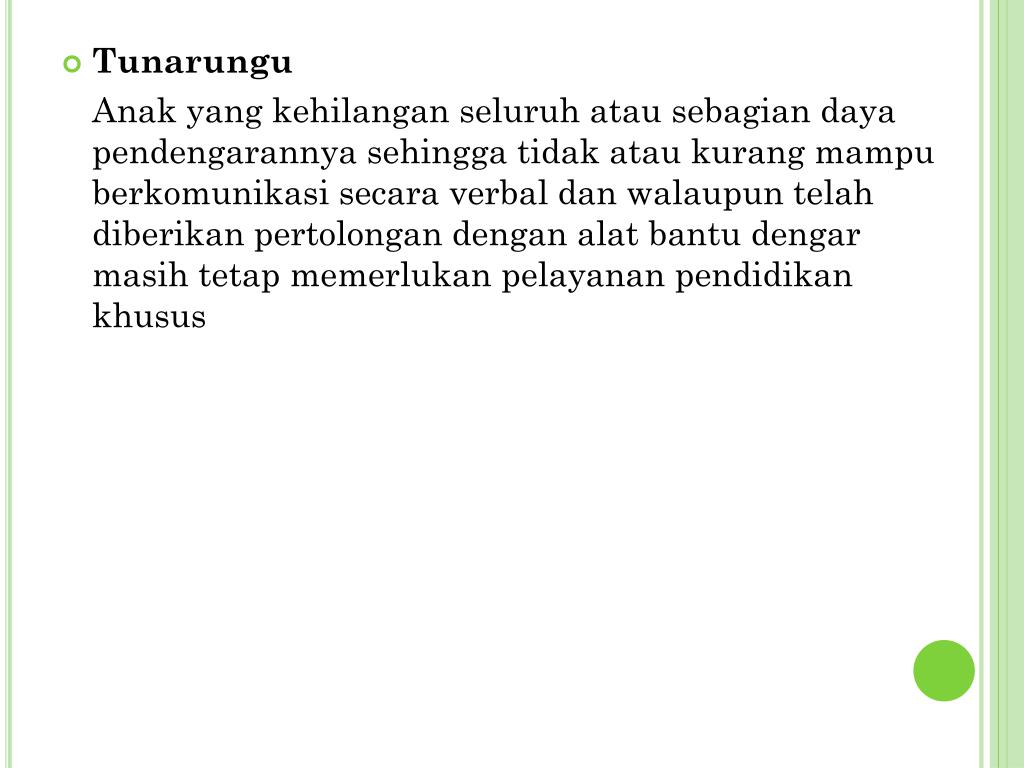 PPT ANAK TUNA RUNGU PowerPoint Presentation, free download ID2479330