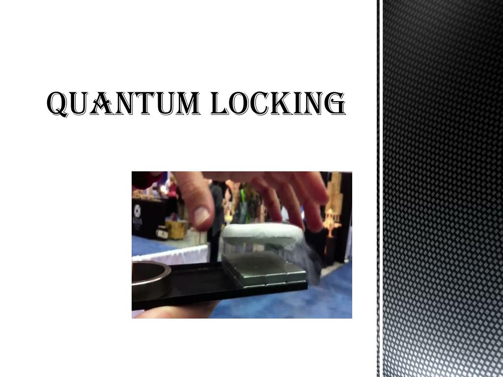 PPT Quantum Locking PowerPoint Presentation, free download ID2479856