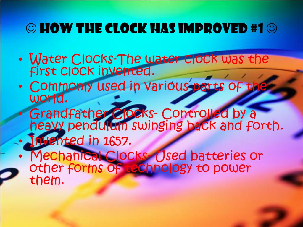 PPT CLOCKS PowerPoint Presentation, free download ID2482505