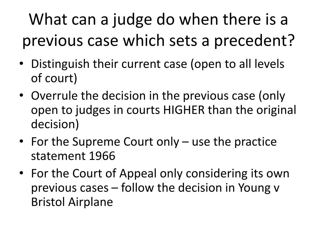 PPT How to avoid following a precedent? PowerPoint Presentation, free
