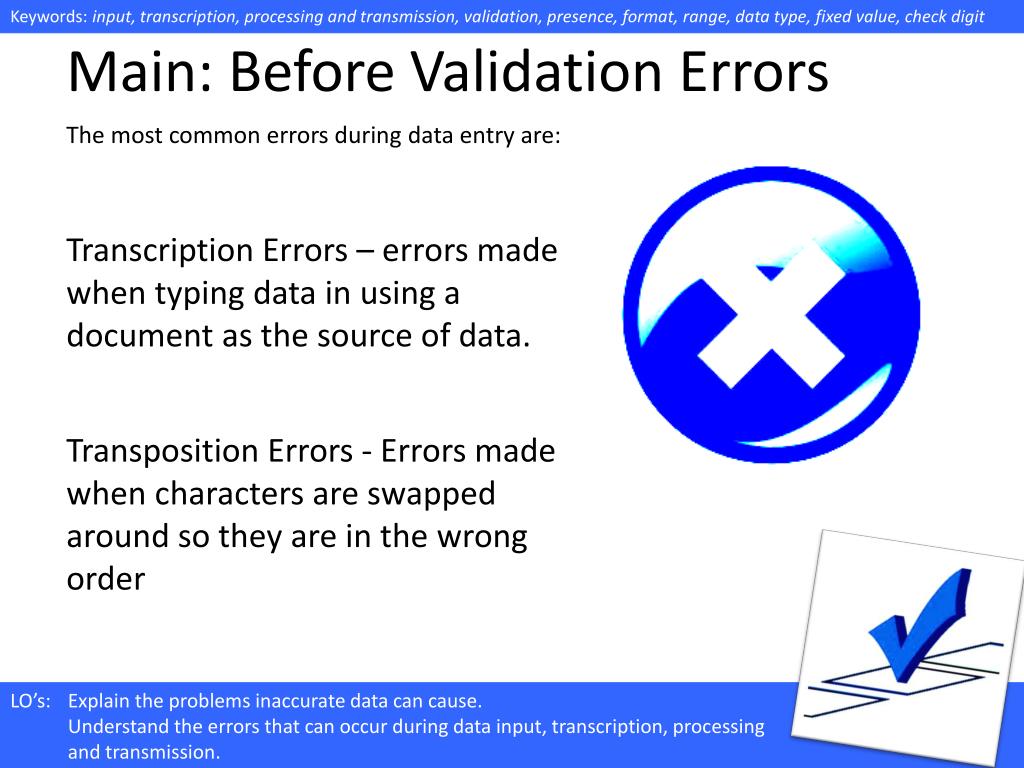 PPT 4.1. 3 Validation and Verification PowerPoint Presentation, free