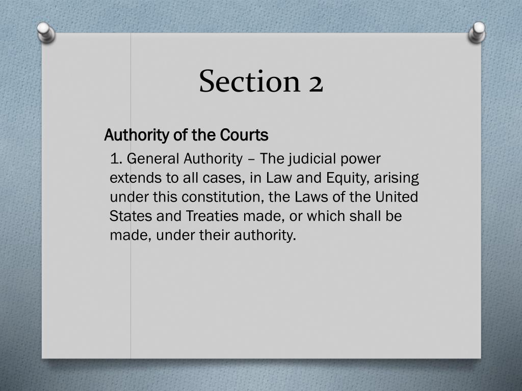 PPT The Constitution Article III PowerPoint Presentation, free download ID2483986
