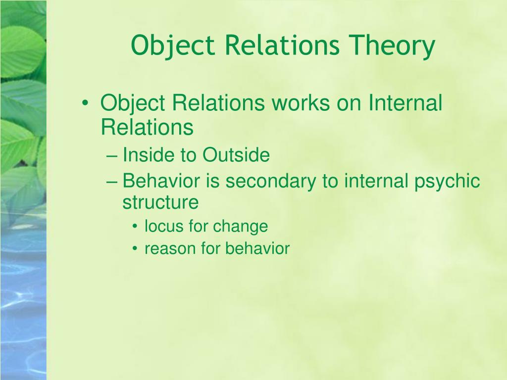 PPT Object Relations and Religion PowerPoint Presentation, free