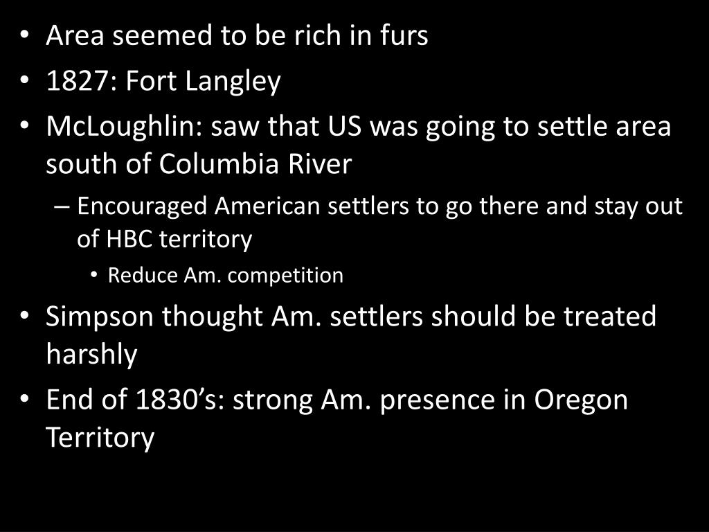 PPT The Oregon Territory PowerPoint Presentation, free download ID