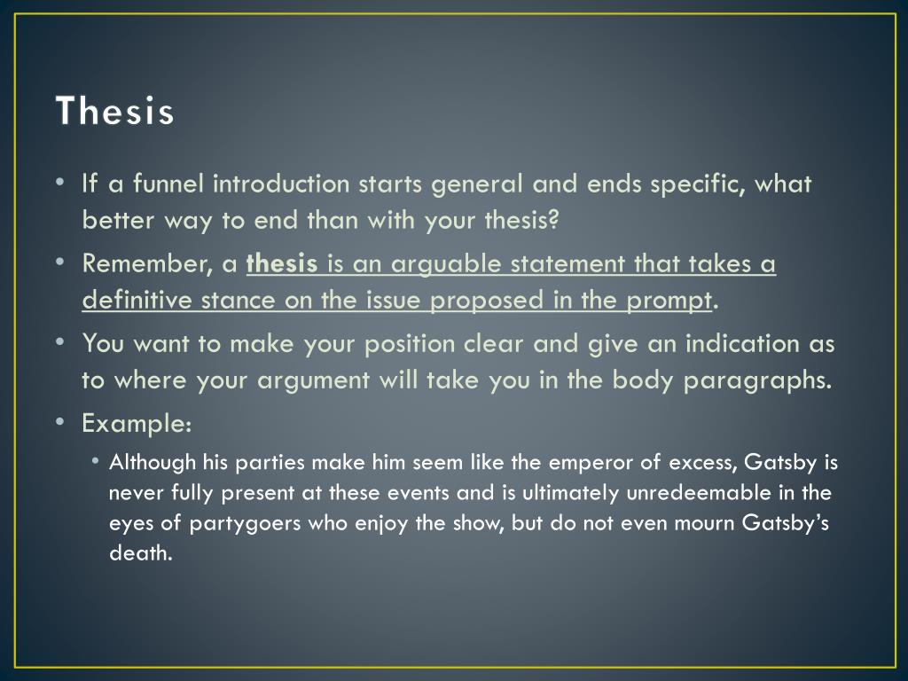 PPT Funnel Introductions and Concise Writing PowerPoint Presentation