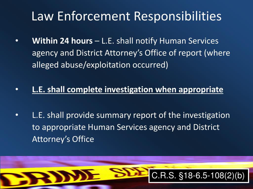 PPT Elder Abuse & Colorado’s New Mandatory Reporting Law