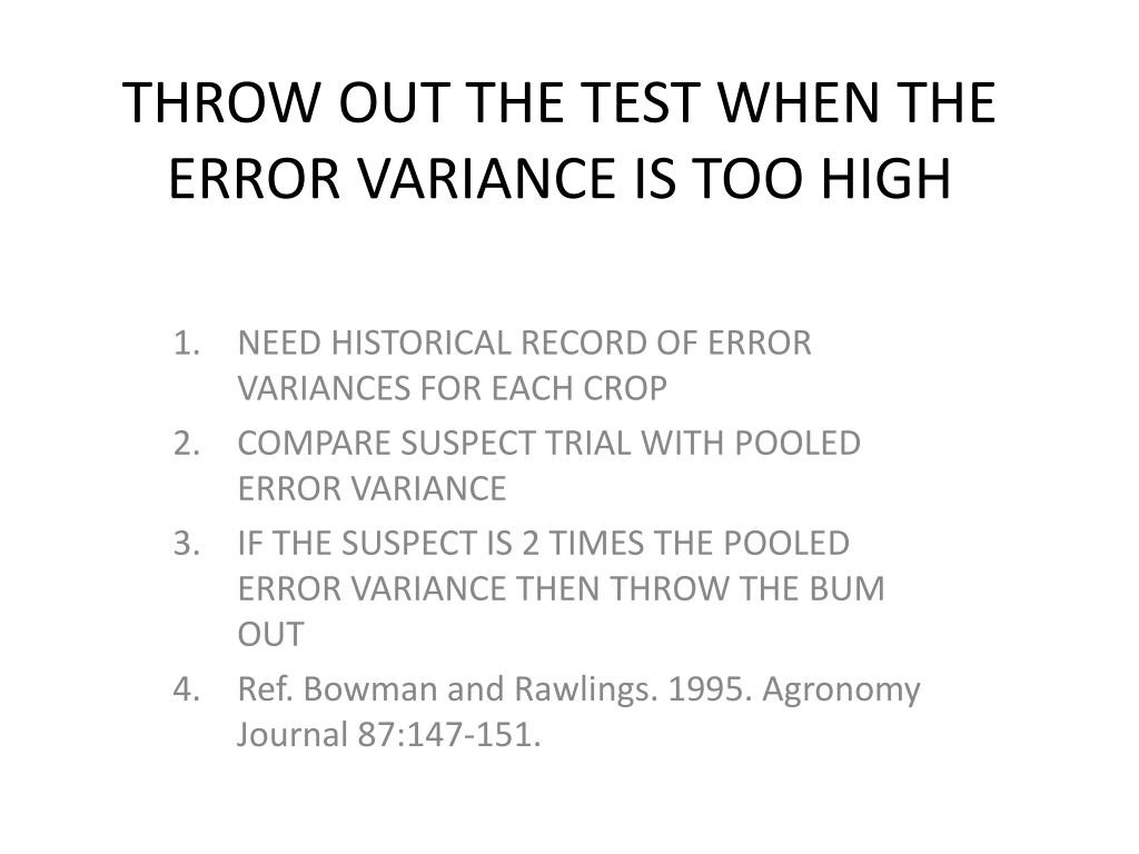 PPT THROWING OUT PLOTS PowerPoint Presentation, free download ID