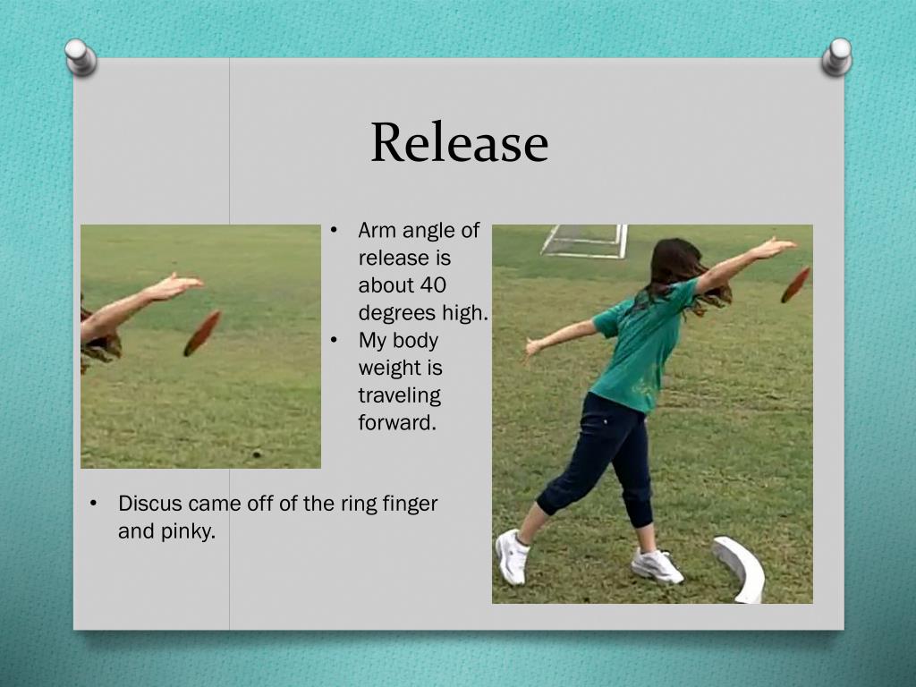 PPT Throwing Journal Discus PowerPoint Presentation, free download