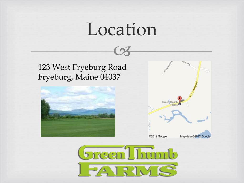 PPT Green Thumb Farms PowerPoint Presentation, free download ID2492141
