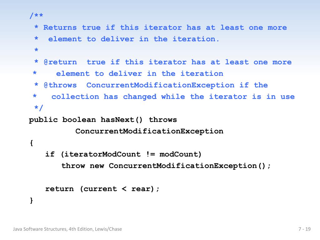 PPT Chapter 7 Iterators PowerPoint Presentation, free download ID2492696