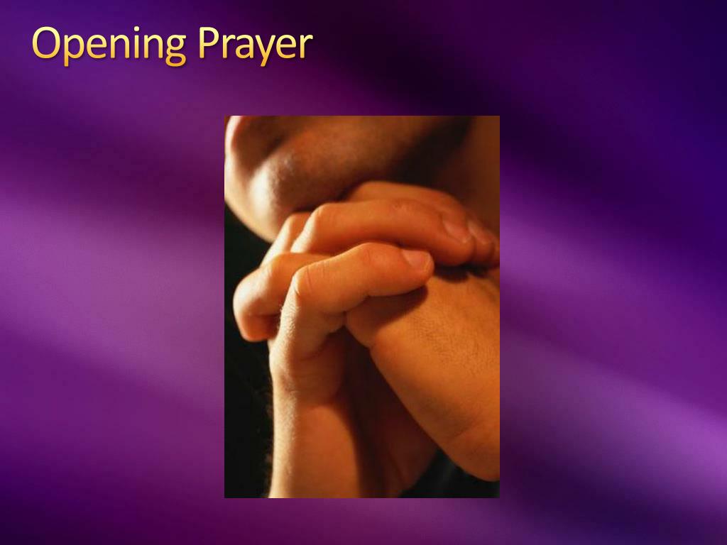 Opening Prayer