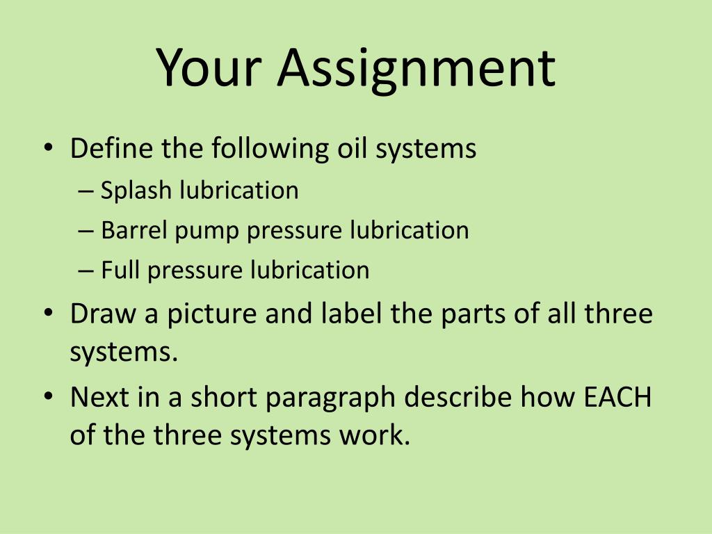 PPT Oil and Oil Systems PowerPoint Presentation, free download ID