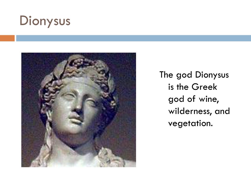 PPT the Cult of Dionysus PowerPoint Presentation, free download ID2494530