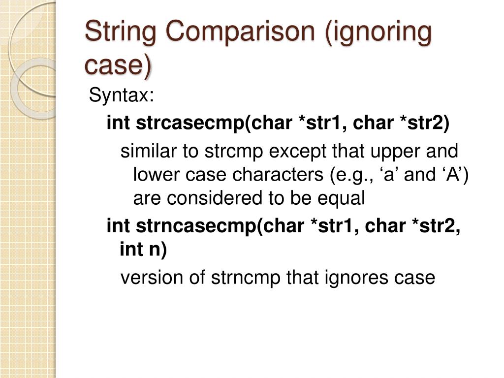 PPT STRINGS IN C PowerPoint Presentation, free download ID2495639