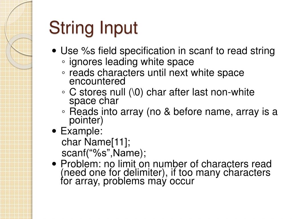 PPT STRINGS IN C PowerPoint Presentation, free download ID2495639