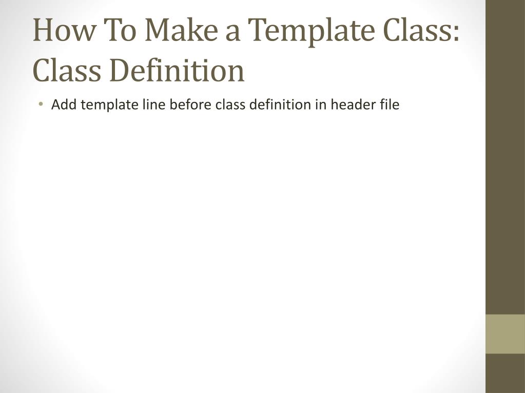 PPT c++ Templates PowerPoint Presentation, free download ID2496943