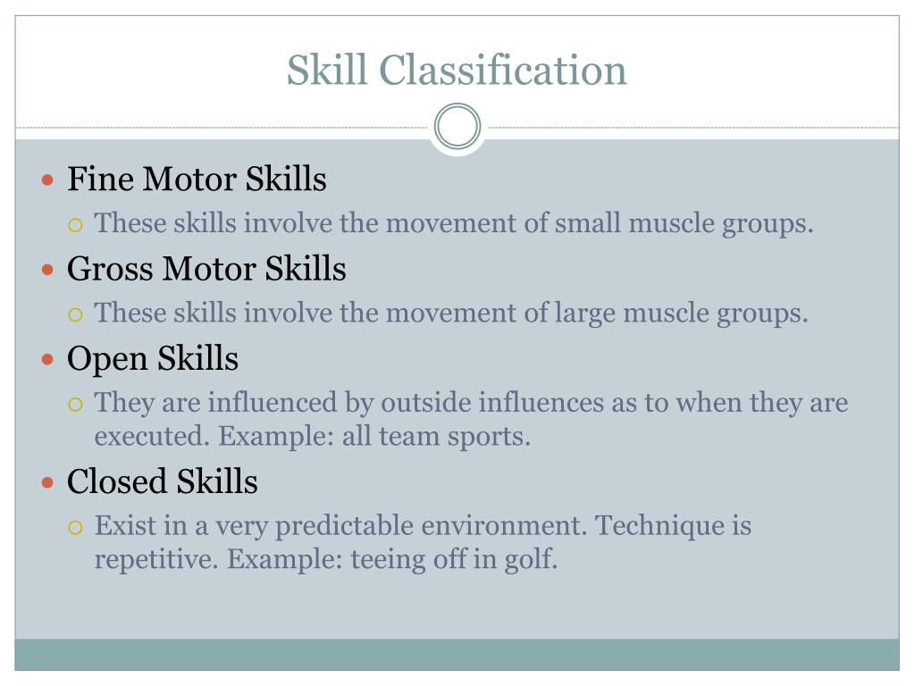 PPT How a Skill is Acquired PowerPoint Presentation, free download