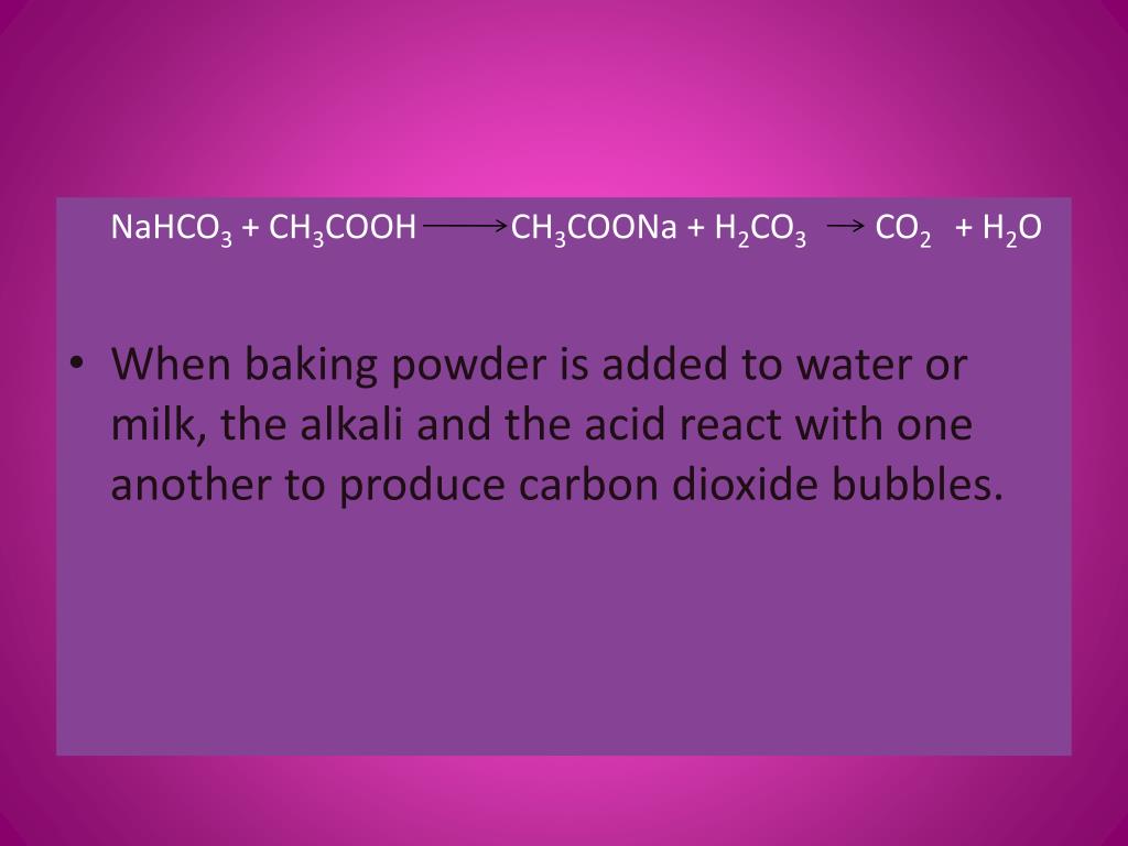 PPT Lab Activity 5 Baking Soda VS. Baking Powder PowerPoint