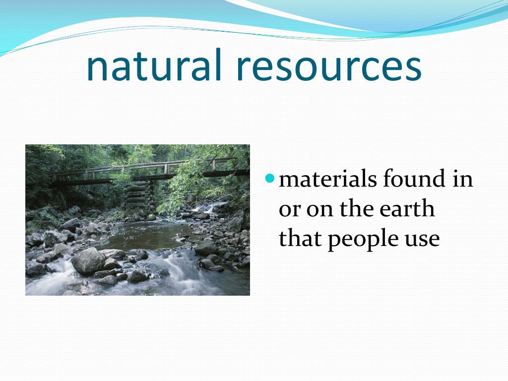 PPT Natural Resources Water PowerPoint Presentation, free download