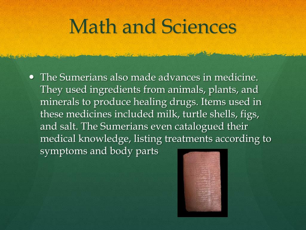 PPT Sumerian Achievements PowerPoint Presentation, free download ID