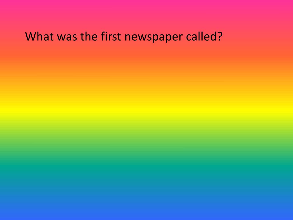 PPT Newspaper quiz PowerPoint Presentation, free download ID2501150