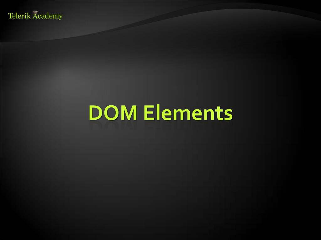 PPT DOM Operations PowerPoint Presentation, free download ID2501816