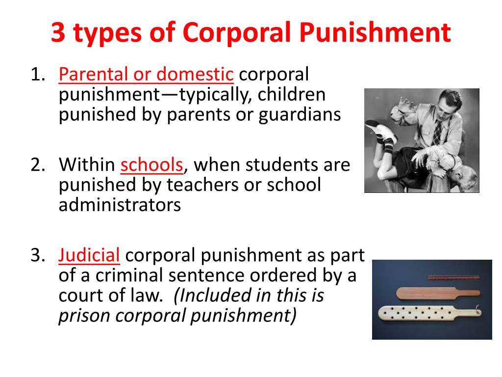 What Is The Definition Of Corporal Punishment - DEFINITIONVD