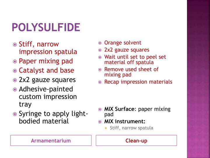 PPT Elastomeric Impression Materials PowerPoint Presentation ID2503856