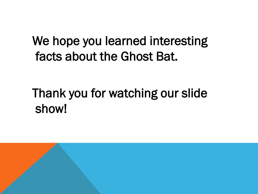 PPT Ghost Bat PowerPoint Presentation, free download ID2504653
