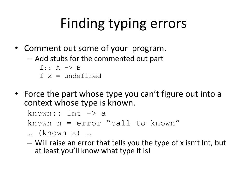 PPT Debugging Haskell Programs PowerPoint Presentation, free download ID2506686