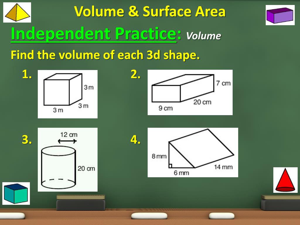 PPT Volume & Surface Area PowerPoint Presentation, free download ID