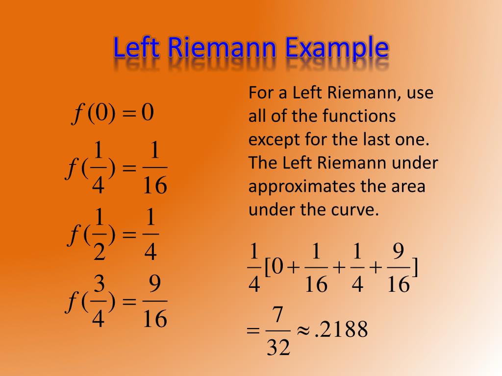 PPT Riemann Sums, Trapezoidal Rule, & Simpson’s Rule PowerPoint