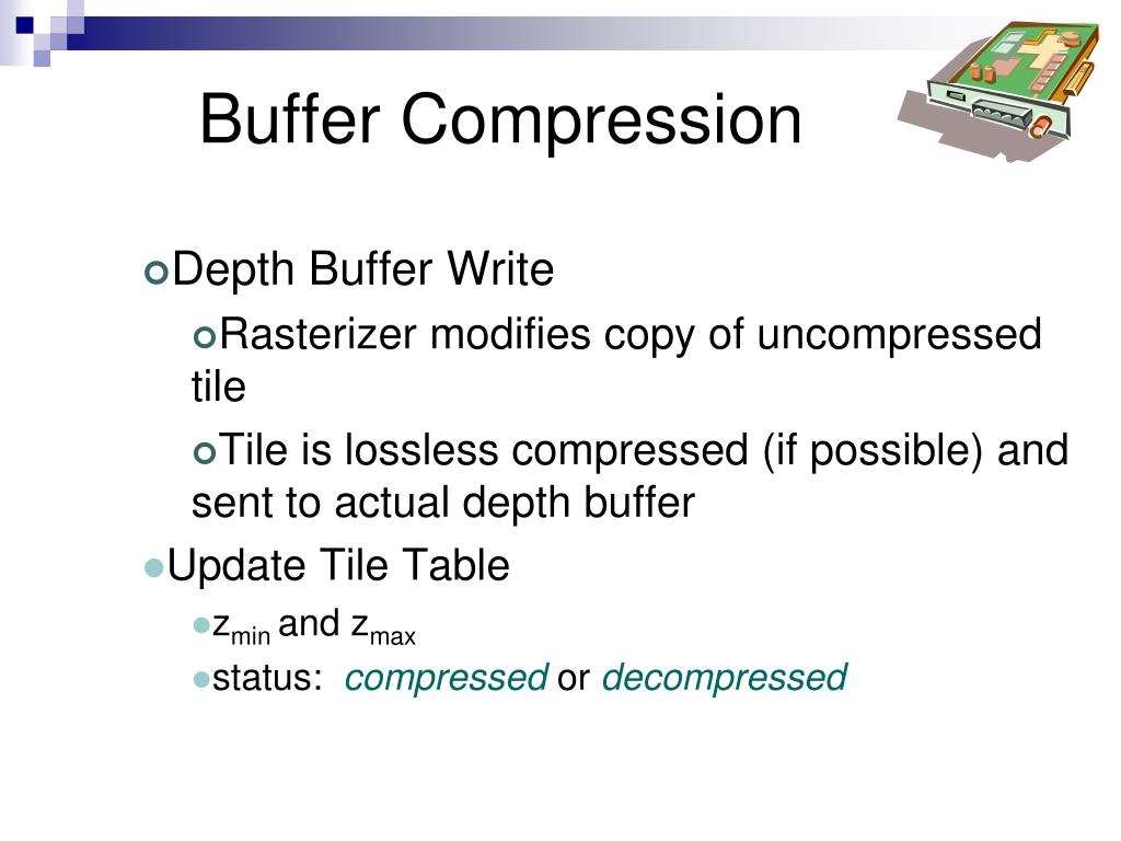 PPT ZBuffer Optimizations PowerPoint Presentation, free download