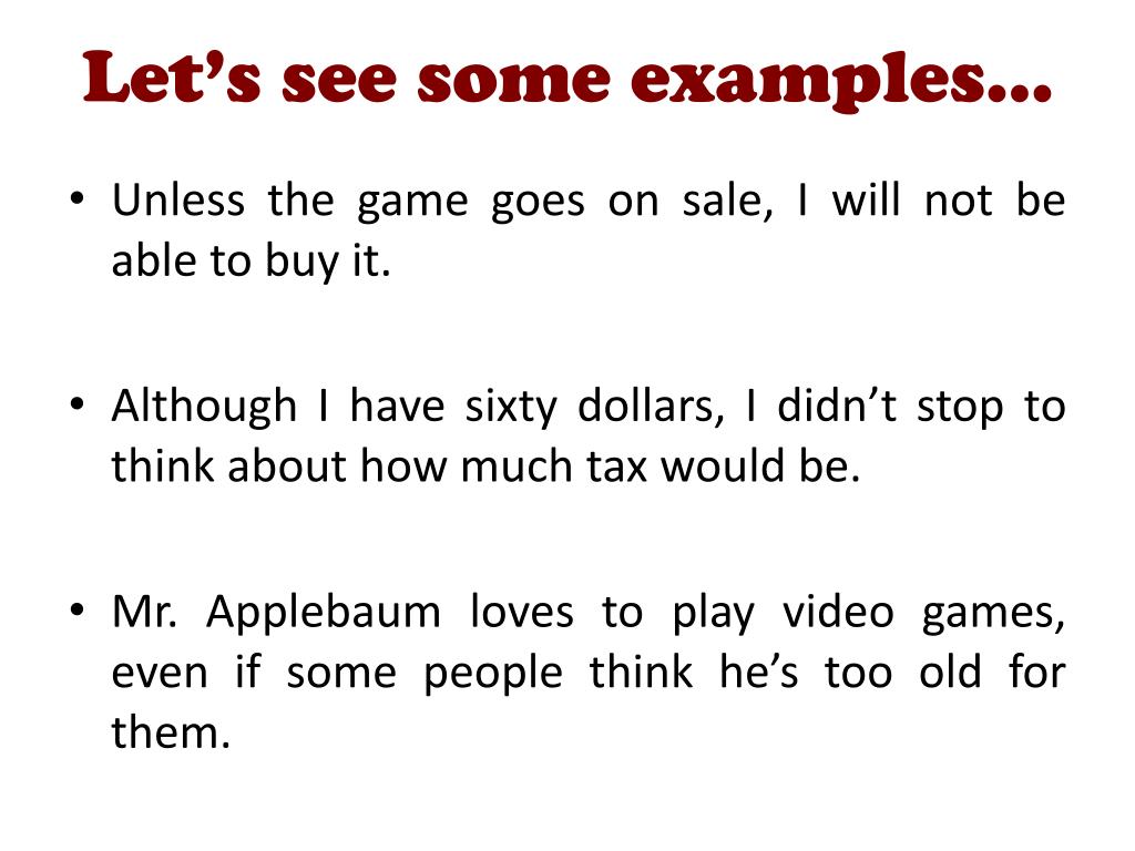 PPT Subordinate Clauses and Complex Sentences PowerPoint Presentation