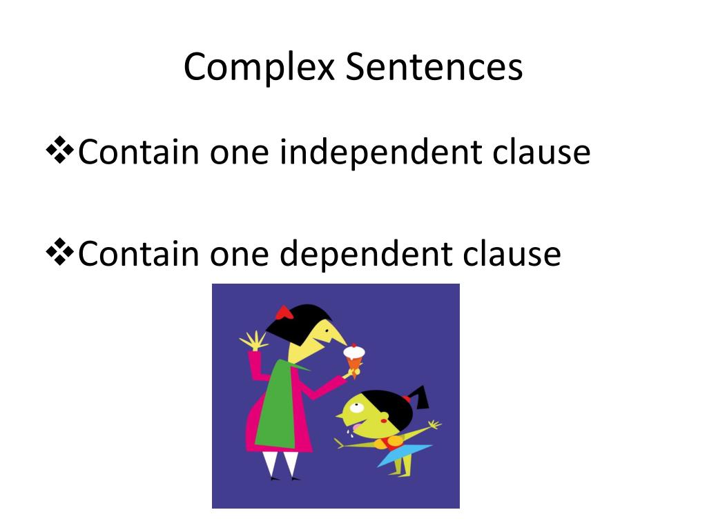 PPT Complex Sentences PowerPoint Presentation, free download ID2512969