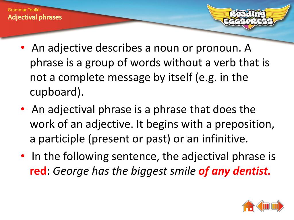 PPT What is an adjectival phrase? PowerPoint Presentation, free