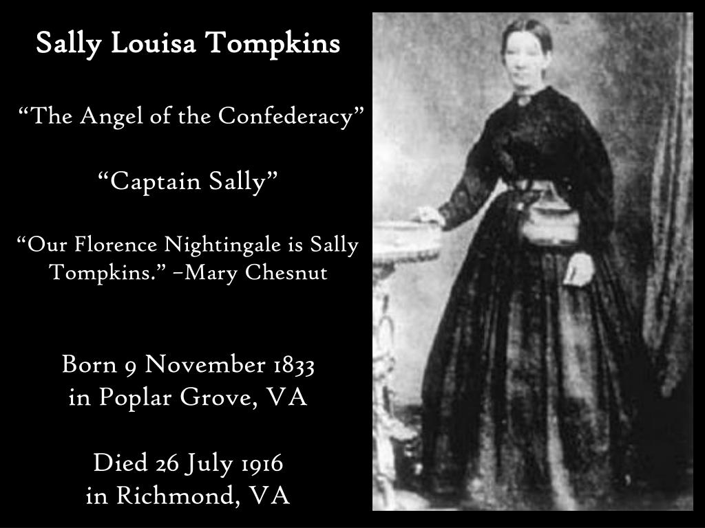 PPT Historical Program April 2011 Captain Sally Tompkins PowerPoint Presentation ID2514912