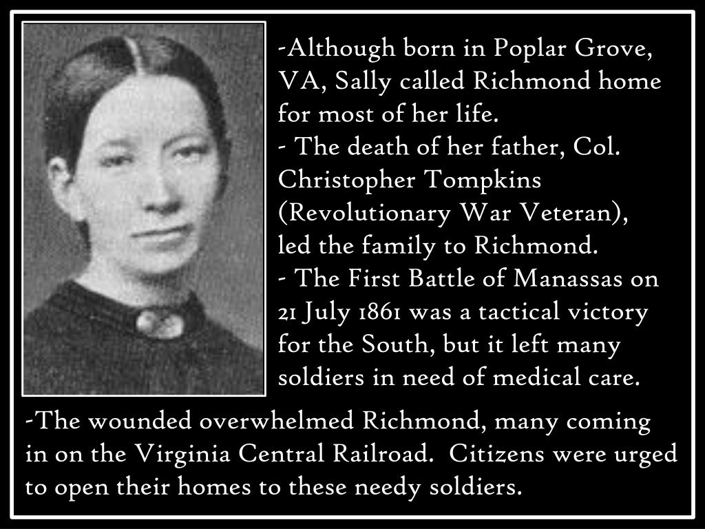 PPT Historical Program April 2011 Captain Sally Tompkins PowerPoint Presentation ID2514912