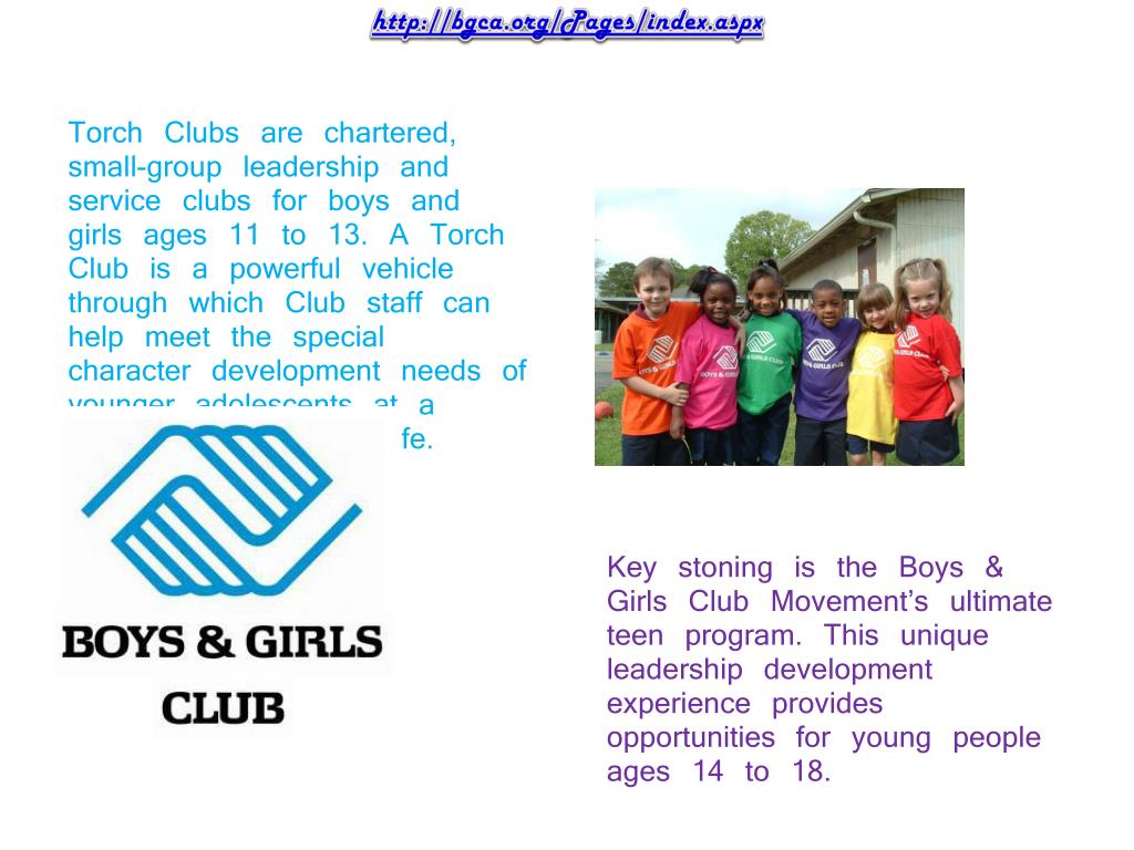 PPT Boys AND GIRLS club PowerPoint Presentation, free download ID