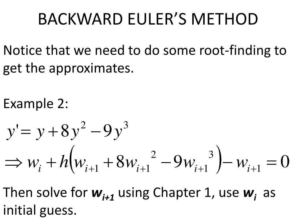 PPT MATH 175 NUMERICAL ANALYSIS II PowerPoint Presentation, free