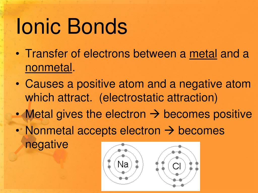 PPT Metallic Bonds & Ionic Bonds PowerPoint Presentation, free