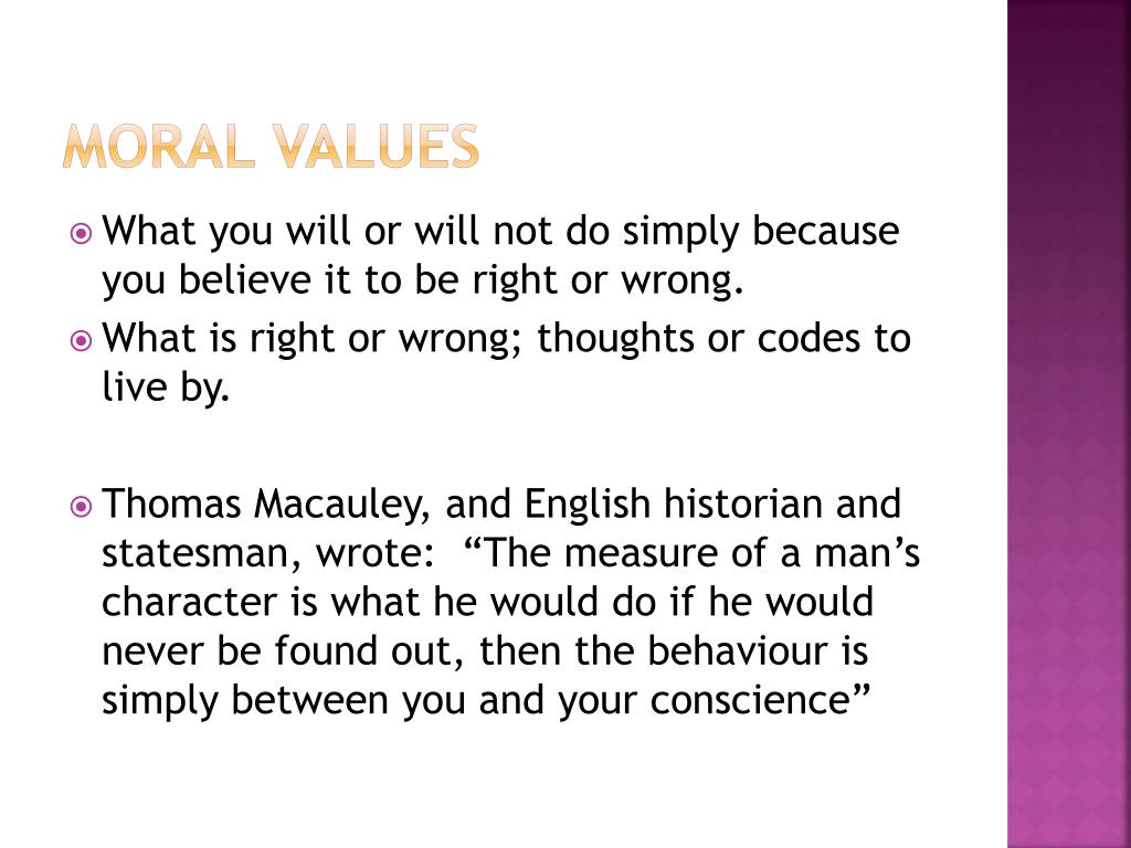 PPT Types of Values PowerPoint Presentation, free download ID2518621