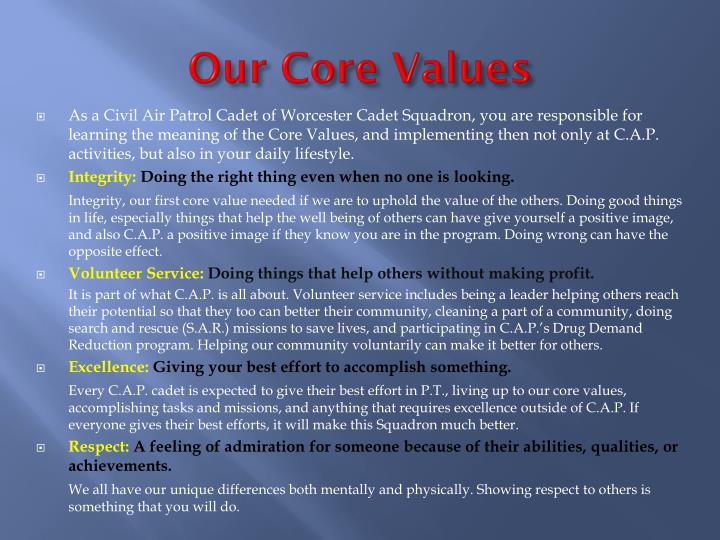 PPT Civil air patrol PowerPoint Presentation ID2522027