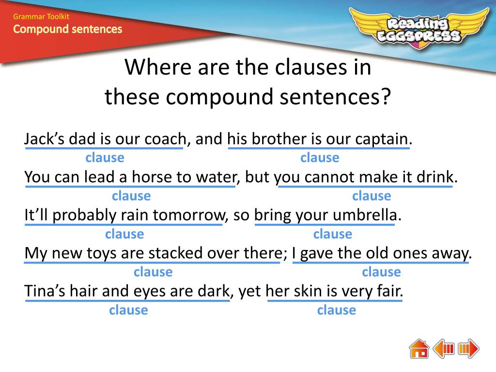 PPT What is a compound sentence? PowerPoint Presentation, free
