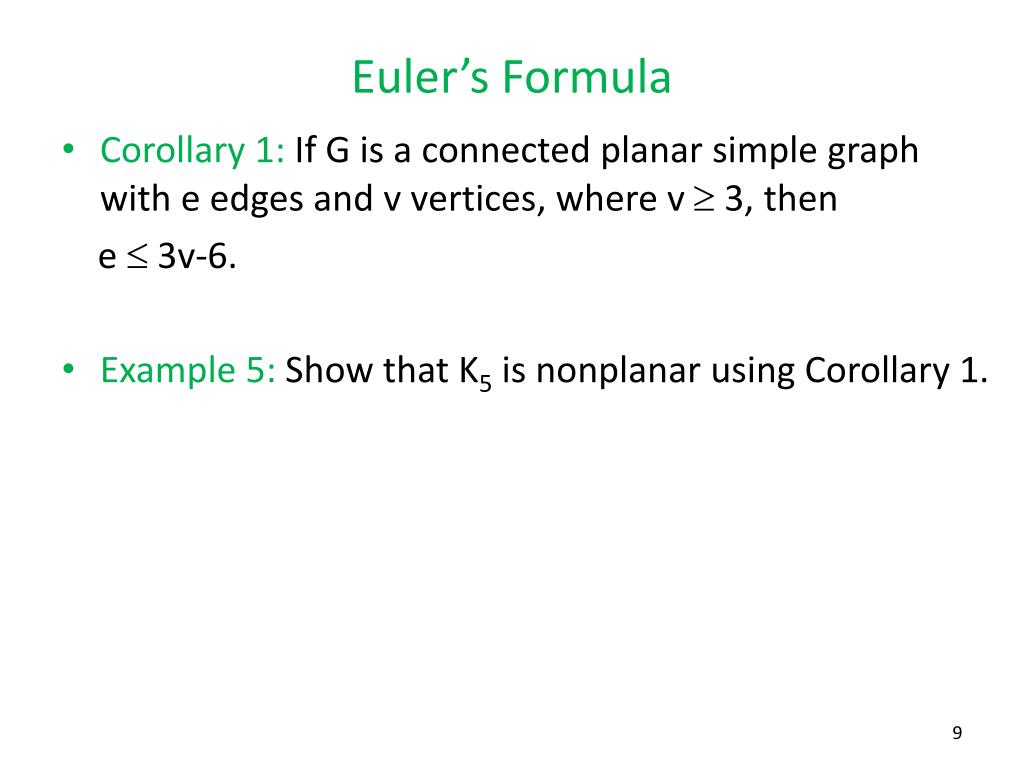 PPT 9.7 Planar Graphs PowerPoint Presentation, free download ID2524073