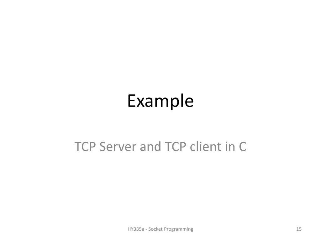 PPT Socket programming PowerPoint Presentation, free download ID