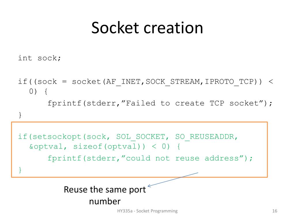 PPT Socket programming PowerPoint Presentation, free download ID