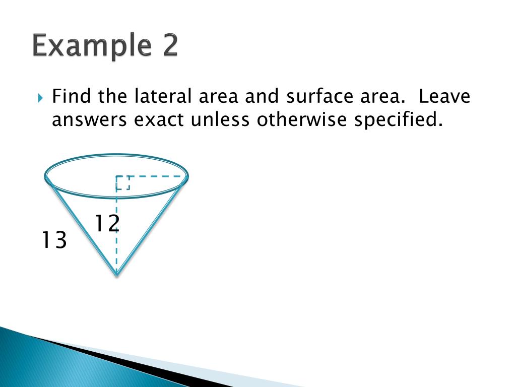 PPT Surface Area of Circular Solids PowerPoint Presentation, free