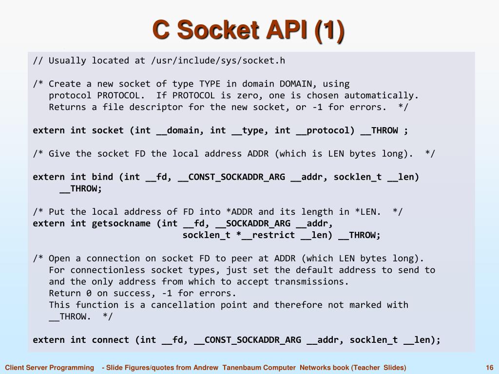 PPT Transport Layer Socket programming PowerPoint Presentation, free